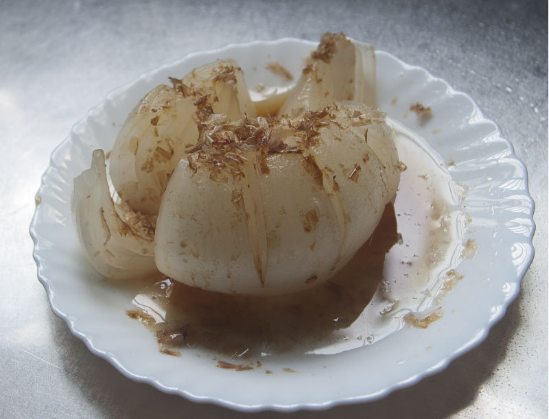 下ごしらえの様子